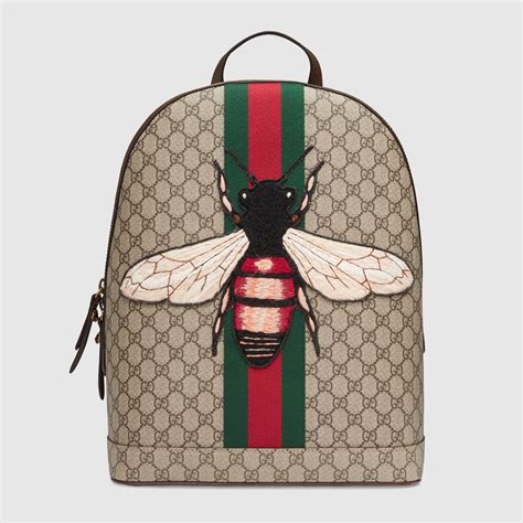 gucci mini backpack bee|gucci bee brooch.